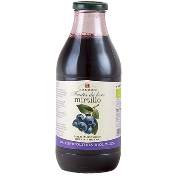 Organic Blueberry Juice 750ml - Brezzo