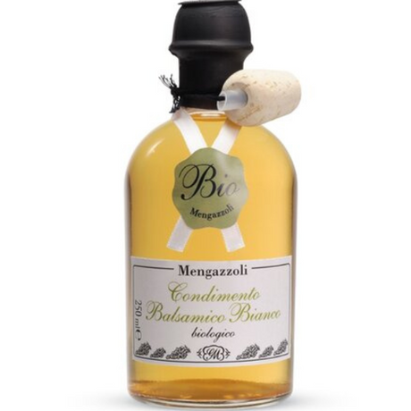 Organic White Balsamic Condiment 250ml - Mengazzoli Mengazzoli - Vinegar @Mercato Gourmet | Your Italian Gourmet Supermarket