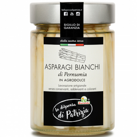 White Asparagus 330g - La dispensa di Patrizia La dispensa di Patrizia - Preserved Vegetables @Mercato Gourmet | Your Italian Gourmet Supermarket