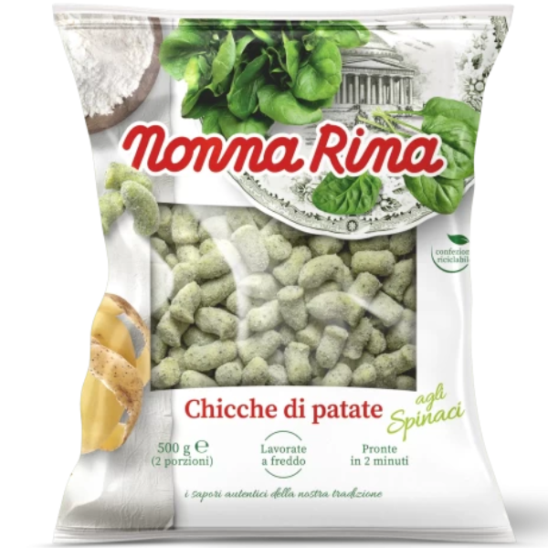 Potato Chicche with Spinach 500g - Nonna Rina