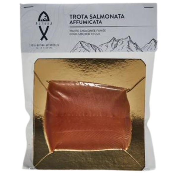 Smoked Salmon Trout Piece 100g - Altura Trota