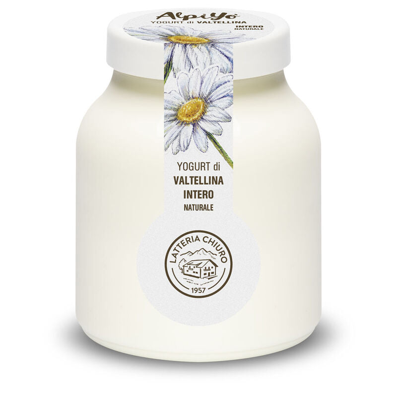 AlpiYò Valtellina Natural Yogurt 500g - Latteria Chiuro