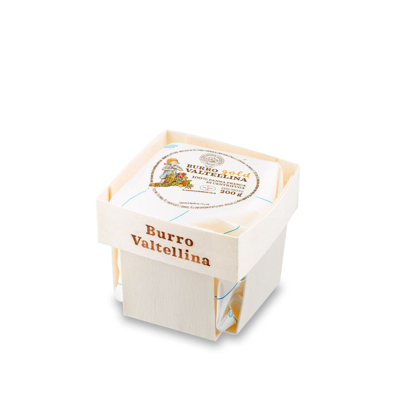 Valtellina Gold Butter Unsalted 200g - Latteria Chiuro