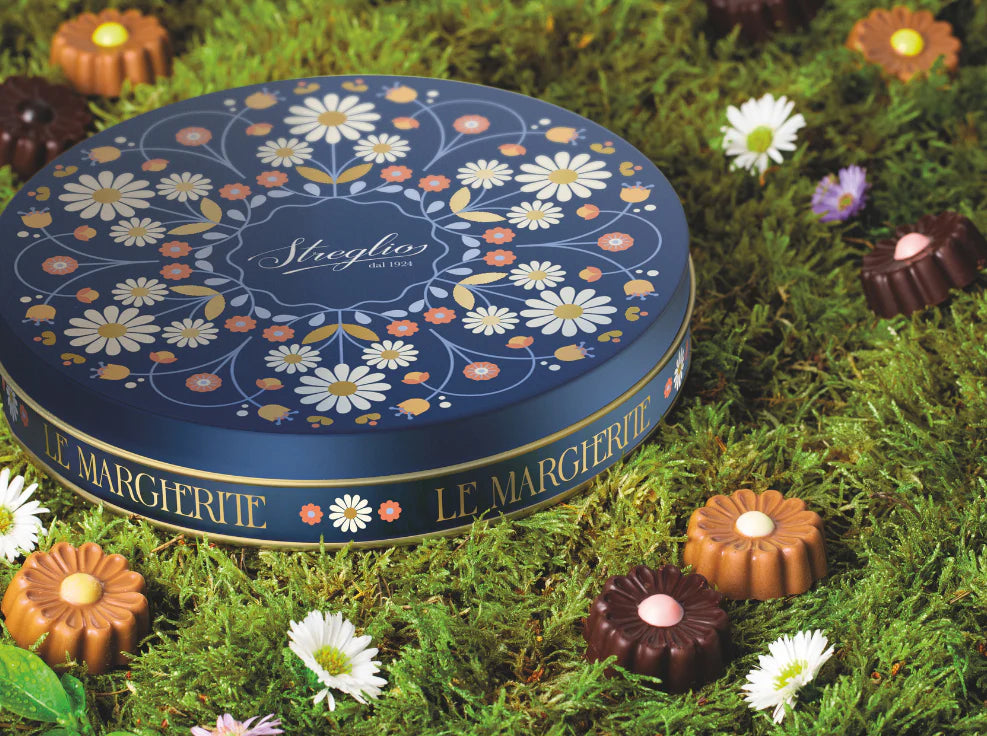 Assorted Margherite Tin 210g - Streglio