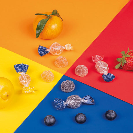 Assorted Fruit Jelly Cubes 200g - Streglio