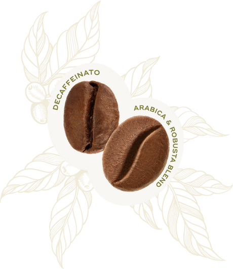 Decaffeinated Coffee Beans 1kg - Hausbrandt