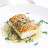 Wild Catch Halibut Fillet Skin On 350g (Frozen)