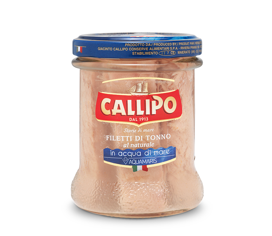 Tuna Fillets in Aquamaris Sea Water 170g - Callipo