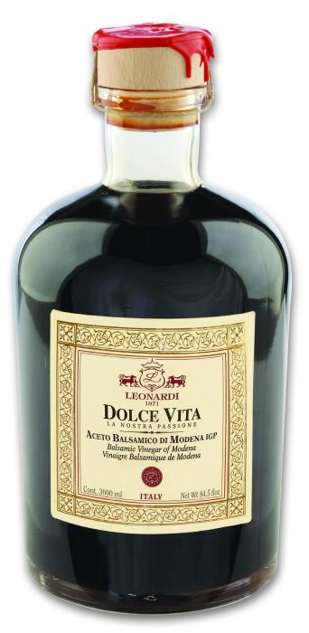Balsamic Vinegar of Modena IGP "Dolce Vita" 3L - Acetaia Leonardi