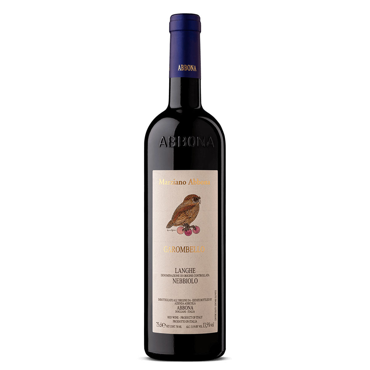 Langhe DOC Nebbiolo Garombello 750ml - Marziano Abbona