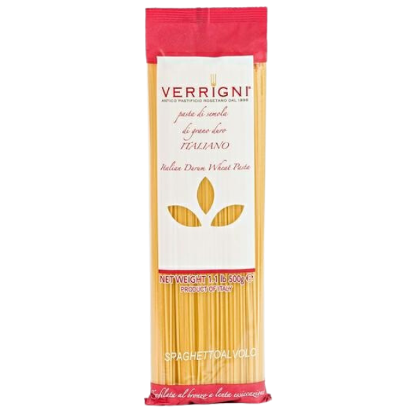 Durum Wheat Semolina Spaghetti 500g - Verrigni