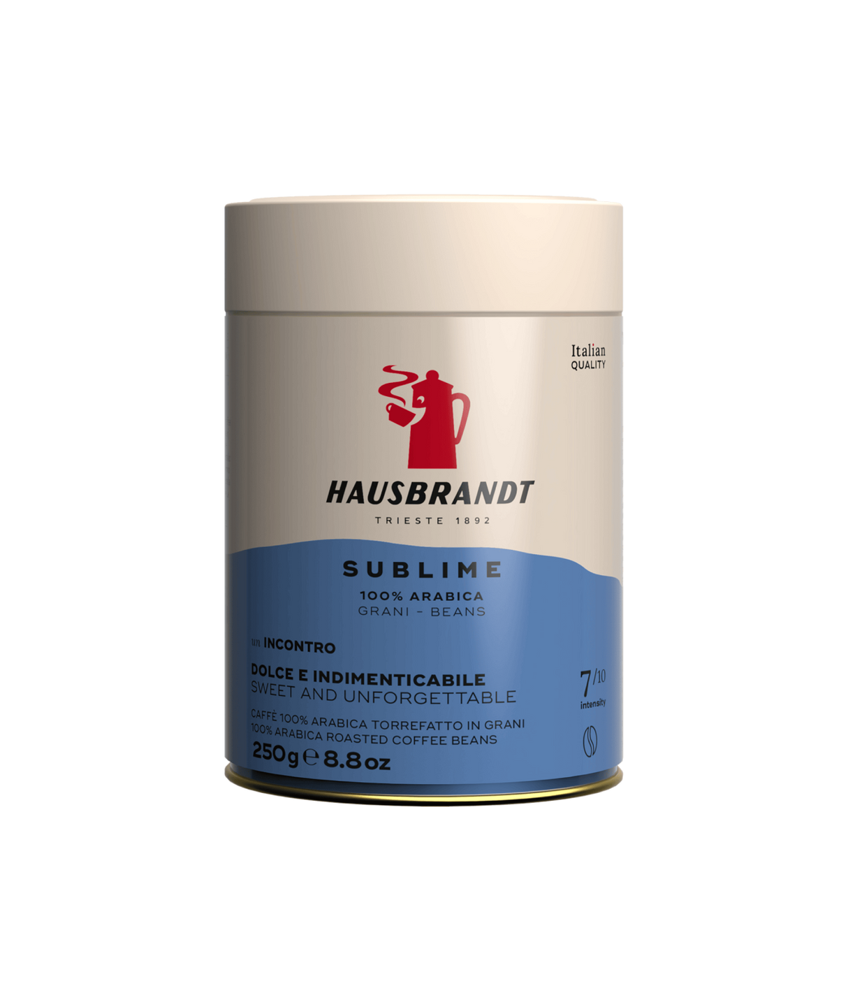 Sublime 100% Arabica Coffee Beans 250g - Hausbrandt