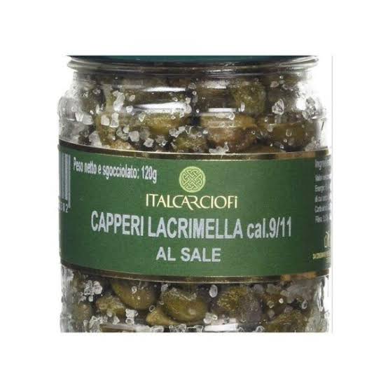 Capotes Capers in Salt 212g - Italcarciofi