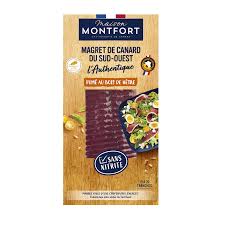 Sliced Smoked Duck Breast with Beechwood 80g - Montfort