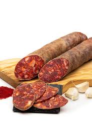 Spanish Chorizo Iberian Natural Guijuelito 125G - Aljomar