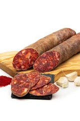 Spanish Chorizo Iberian Natural Guijuelito 125G - Aljomar