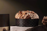 Panettone with Raisins, Topped with Glaze and Hazelnuts 1000g - Fiasconaro