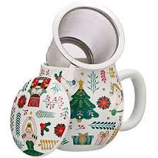 Tisaniera Camilla Noël Tea Mug - La Via del Tè