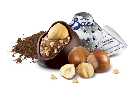 Original Dark Chocolate Praline with Hazelnuts Gift Box 150g - Baci Perugina