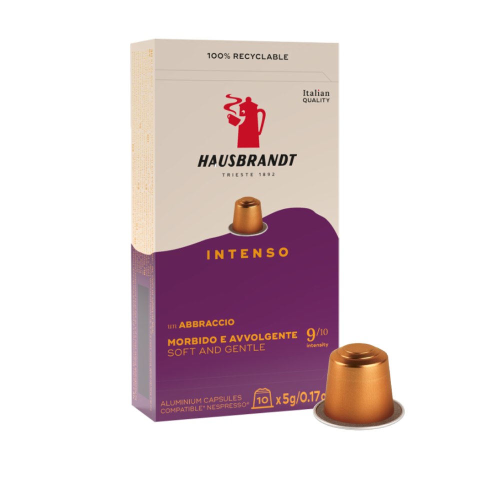 Intenso Compatible Capsules 10 Capsules - Hausbrandt