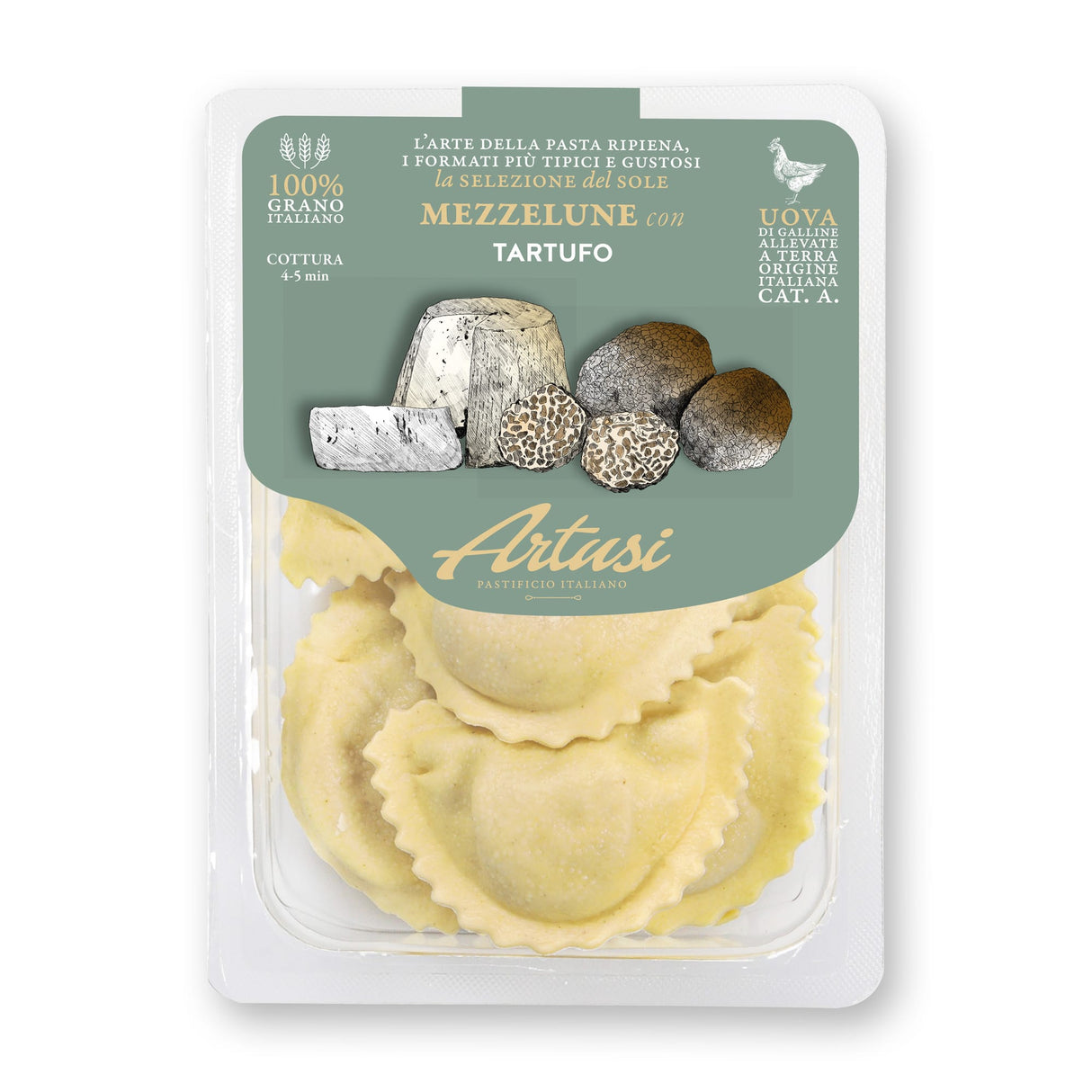 Mezzelune with Truffle Mascarpone