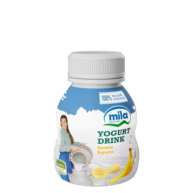 Yogurt Drink Banana 200g - Mila