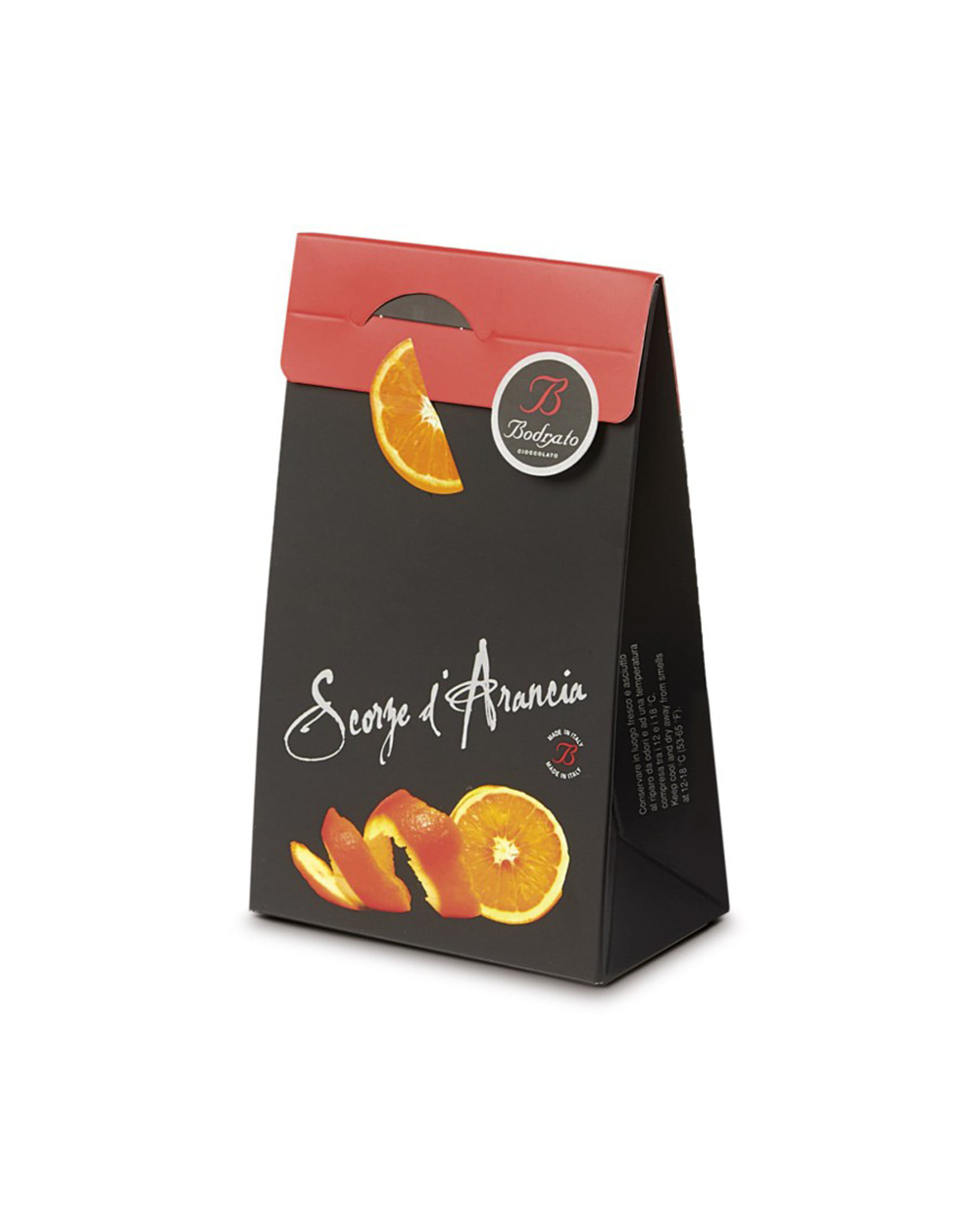 Candied Lemon Peel Coated with Dark Chocolate 150g - Bodrato