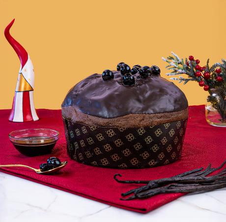 Sour Cherry & Chocolate Panettone 1000g - Anna Belmattino