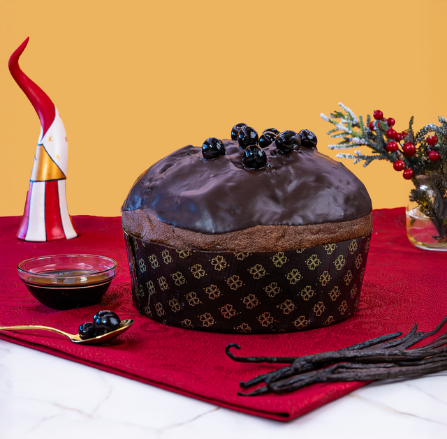 Sour Cherry & Chocolate Panettone 1000g - Anna Belmattino