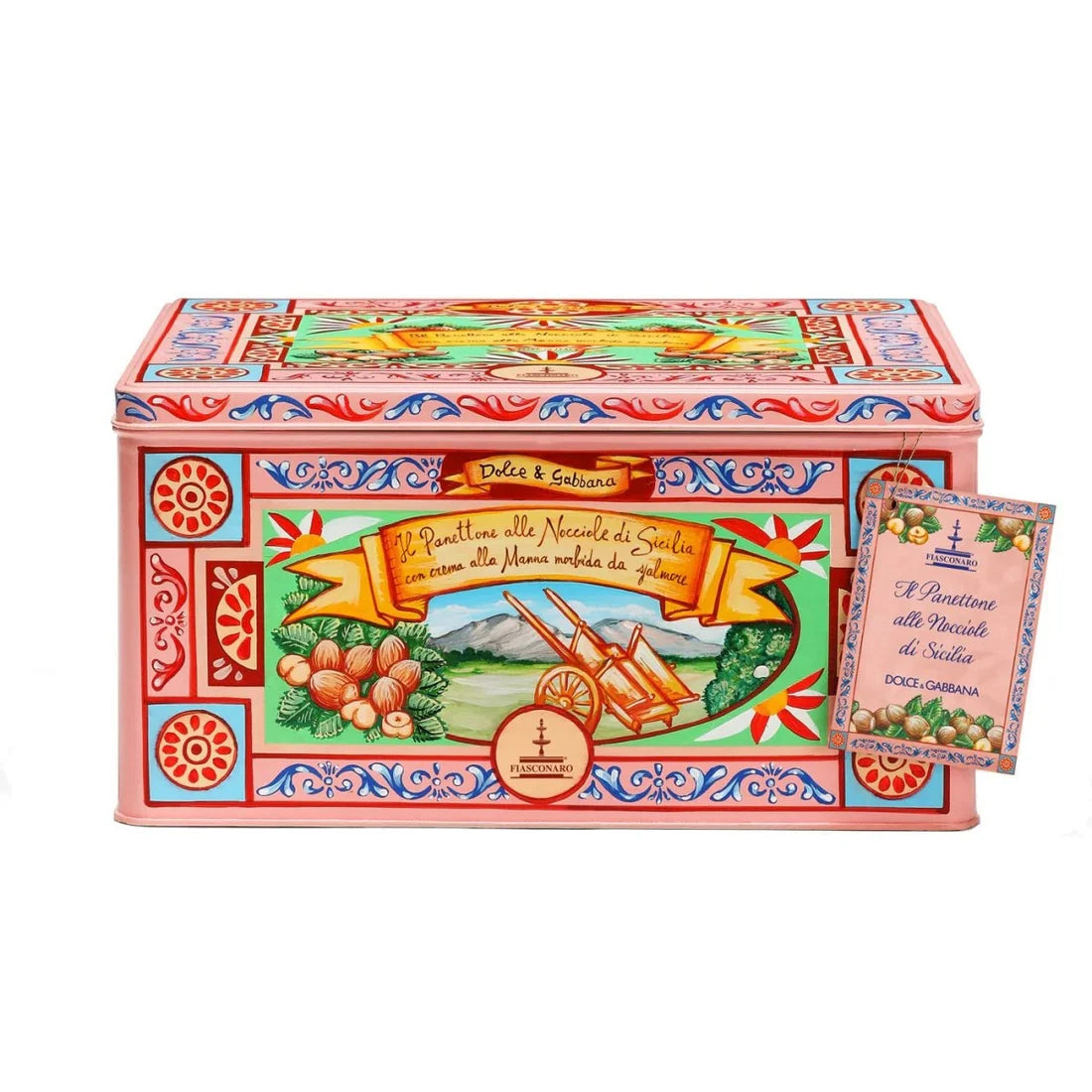 Fiasconaro X Dolce & Gabbana Panettone with Hazelnuts & Manna Dough