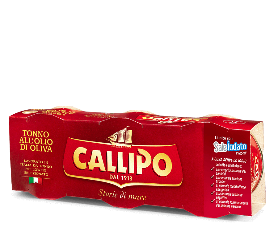 Yellowfin Tuna in Olive Oil 80gx3 - Callipo