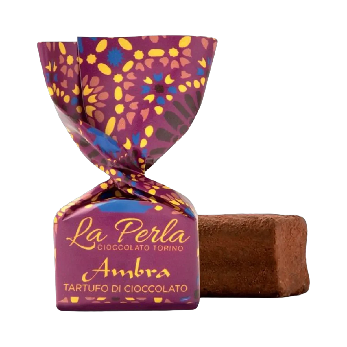 Christmas tin: Ambra, Nero, Christmas. Assorted Chocolate Truffles 50g - La Perla