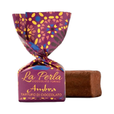 Christmas tin: Ambra, Nero, Christmas. Assorted Chocolate Truffles 50g - La Perla