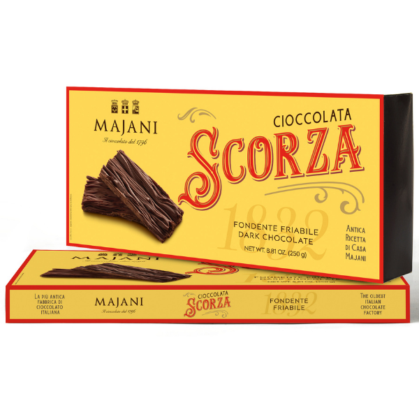 Scorza Dark Chocolate Crumbly Crunch - Majani