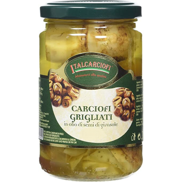 Grilled Artichokes in Sunflower Oil 1062ml - Italcarciofi