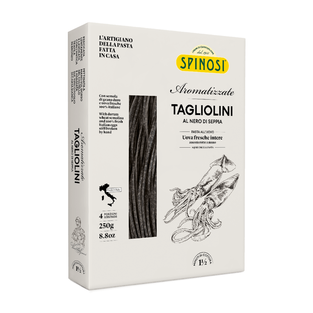 Tagliolini with Squid Ink - Spinosi