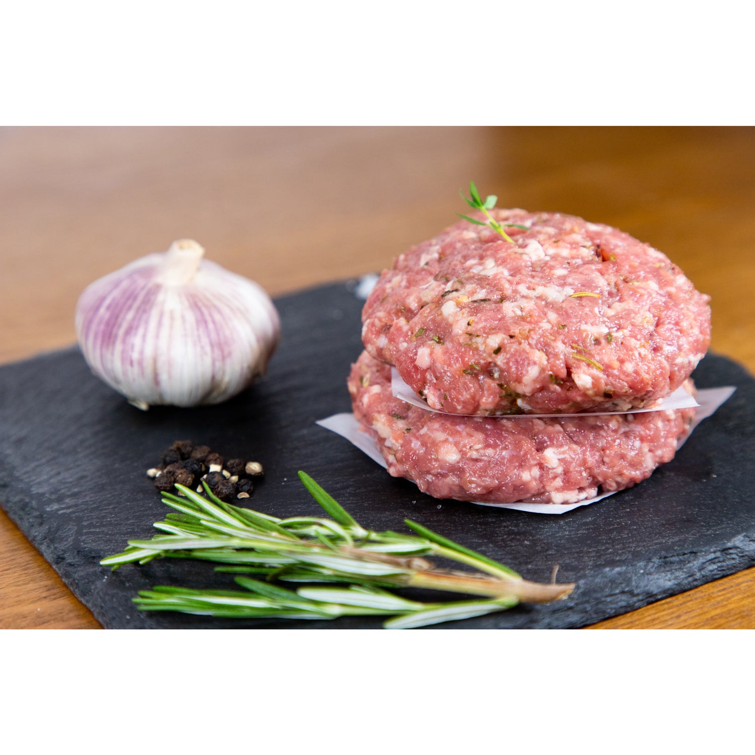 Australian Handmade Angus Beef Burger Patties Pacific Gourmet - Sausage & Burger 450g (±10%) 3 pcs - CHILLED @Mercato Gourmet | Your Italian Gourmet Supermarket
