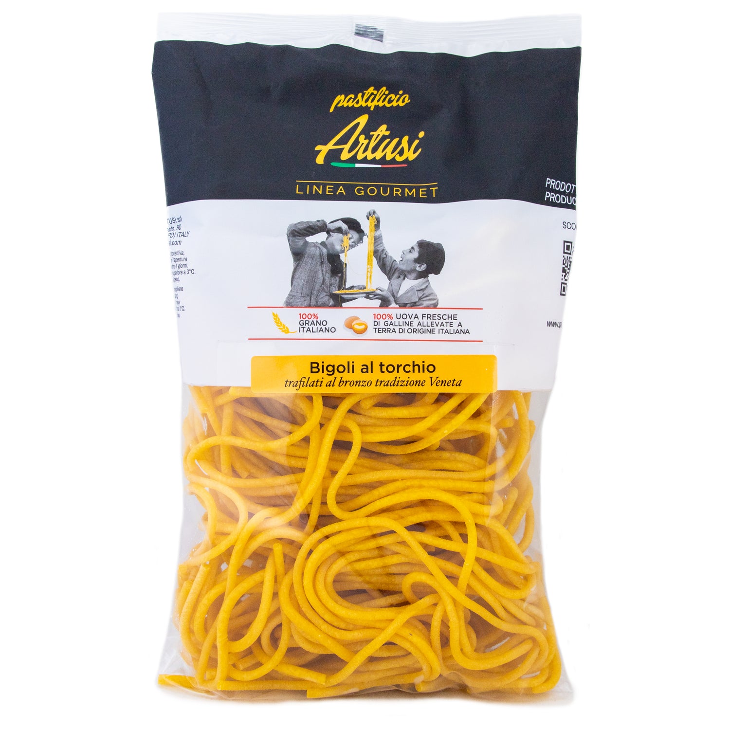 Artusi Bigoli al Torchio trafilati al Bronzo Tradizione Veneta Pastificio Artusi - Fresh Pasta @Mercato Gourmet | Your Italian Gourmet Supermarket