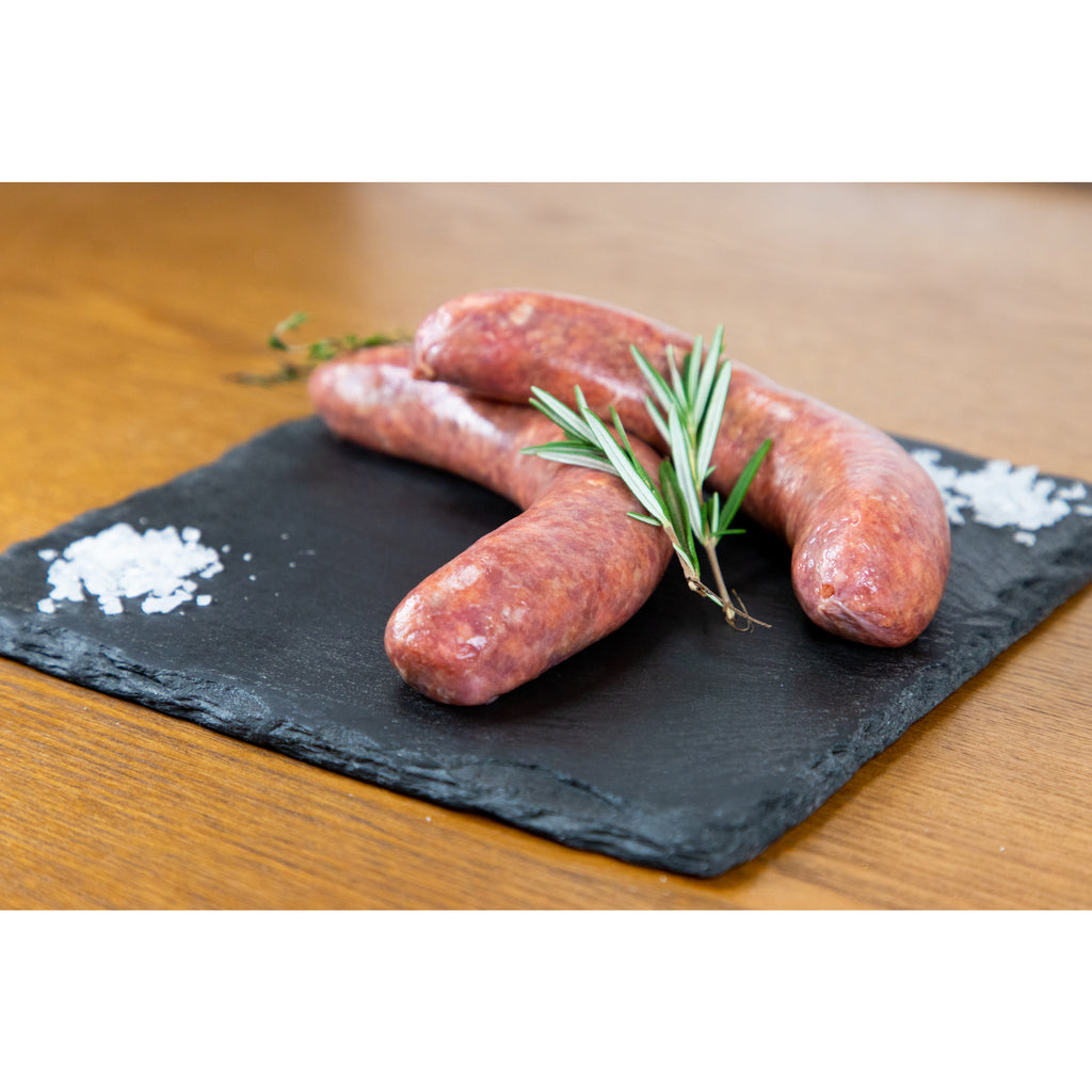 Homemade Butchers Own Beef Sausages 550g