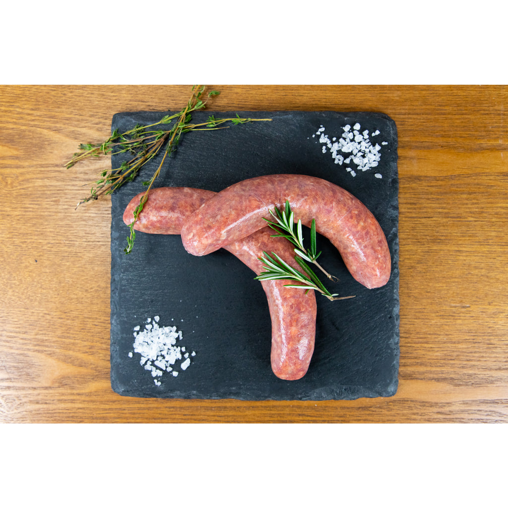 Homemade Butchers Own Beef Sausages 550g