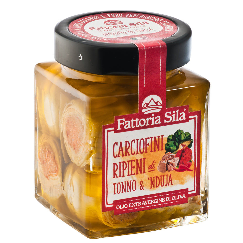 Artichokes with Tuna & Nduja