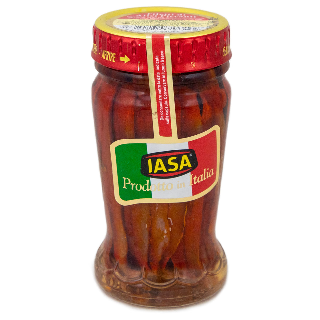 Spicy Anchovy Fillets in oil - Iasa