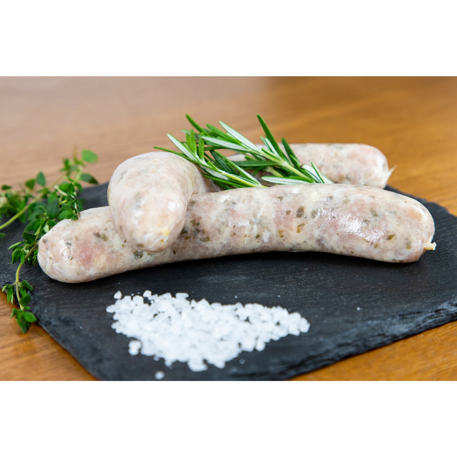 Homemade Chicken w/ Herb & Garlic Sausages 550g Pacific Gourmet - Sausage & Burger @Mercato Gourmet | Your Italian Gourmet Supermarket