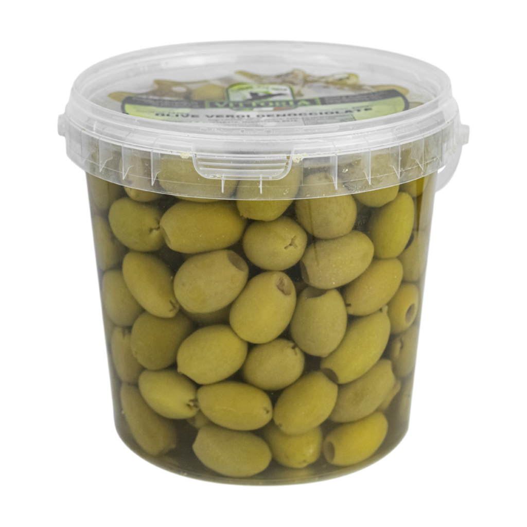 Pitted Green Olives 400g - Vittoria