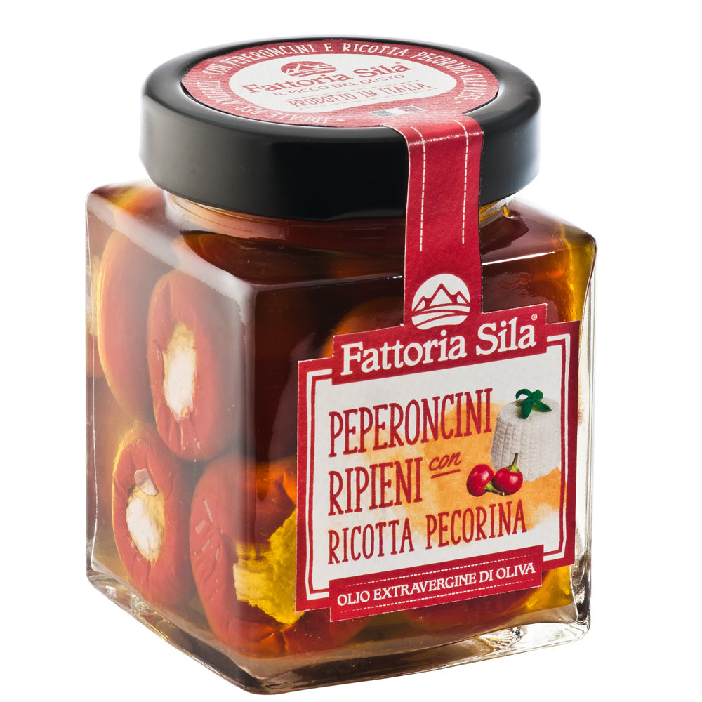 Stuffed peppers with Pecorina Ricotta - Fattoria Sila