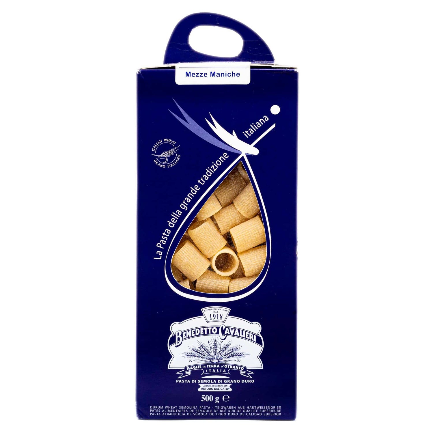 Mezze Maniche - Benedetto Cavalieri Benedetto Cavalieri - Dried Pasta @Mercato Gourmet | Your Italian Gourmet Supermarket