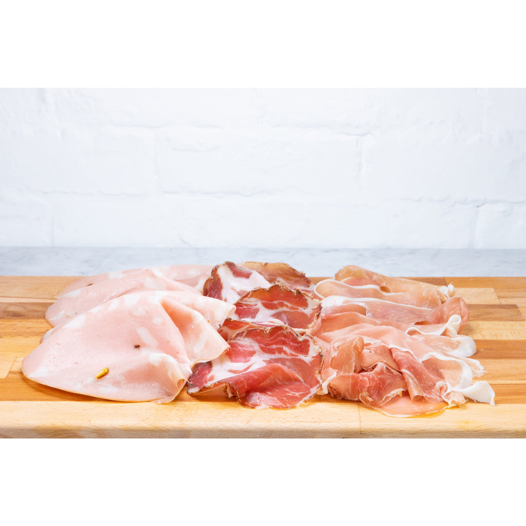 Combo C - Parma Ham (24 Months), Aged Coppa, Mortadella,