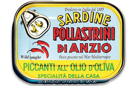 Spiced Sardines in Olive Oil Mercato Gourmet - Packaged Seafood @Mercato Gourmet | Your Italian Gourmet Supermarket