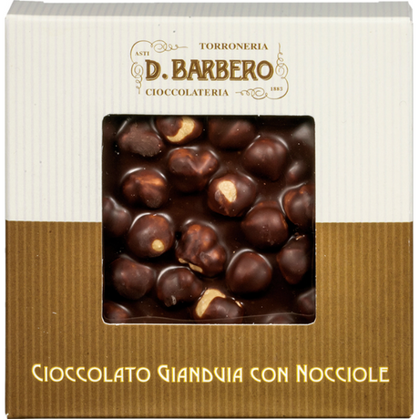 Gianduja Chocolate with Piedmont Hazelnuts - D. Barbero Davide Barbero - Confectionery @Mercato Gourmet | Your Italian Gourmet Supermarket