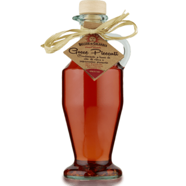 Spicy Olive Oil with Chilli 250ml - Delizie di Calabria Mercato Gourmet - Preserved Vegetables 250ml @Mercato Gourmet | Your Italian Gourmet Supermarket